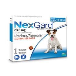 NEXGARD CHEWABLE 4.1 - 10 KG