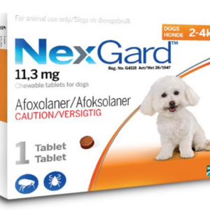 NEXGARD CHEWABLE 2 - 4 KG