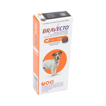 BRAVECTO CHEW SMALL 4.5-10 KG