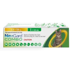 NEXGARD COMBO SPOT ON 2.5-7.5 KG