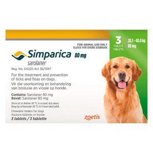 SIMPARICA 20.1 - 40 KG 3 PACK