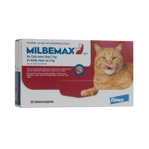MILBEMAX LARGE >2 KG TASTY 20S